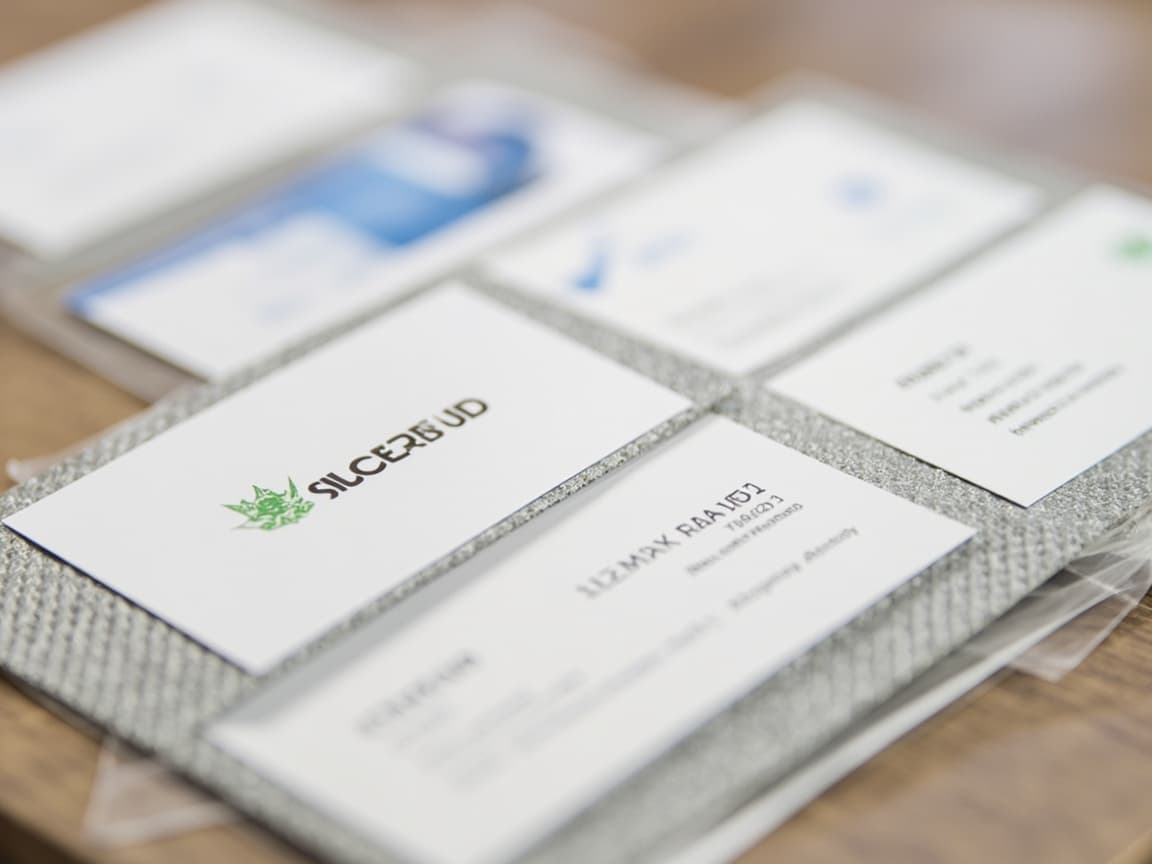 Cartes de visite professionnelles imprimées par Imprimerie Val d'Oise